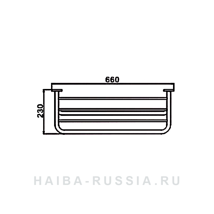 Полка для полотенец Haiba HB804