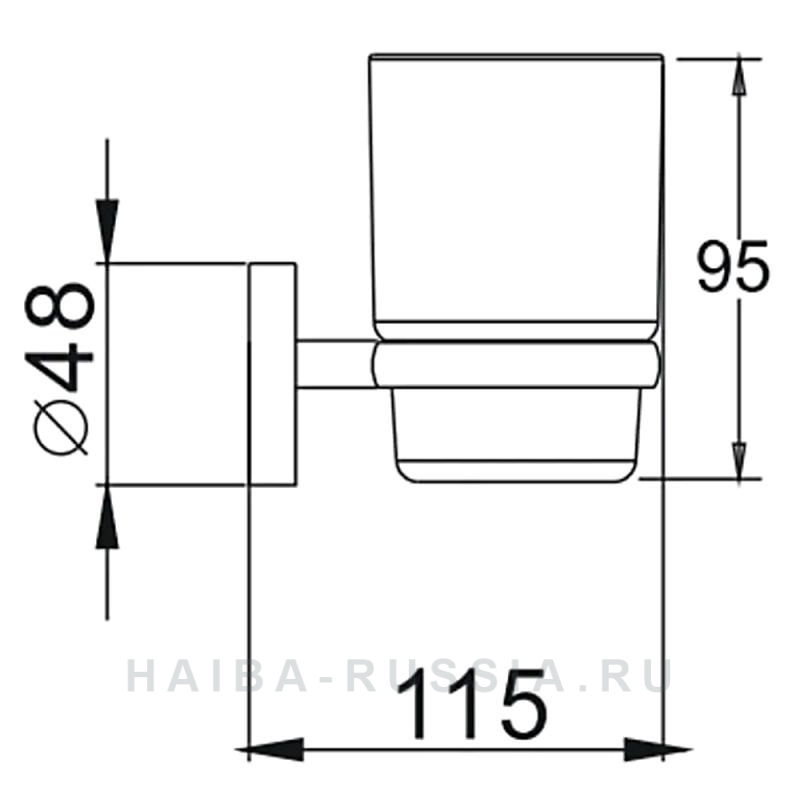 Стакан Haiba HB1706